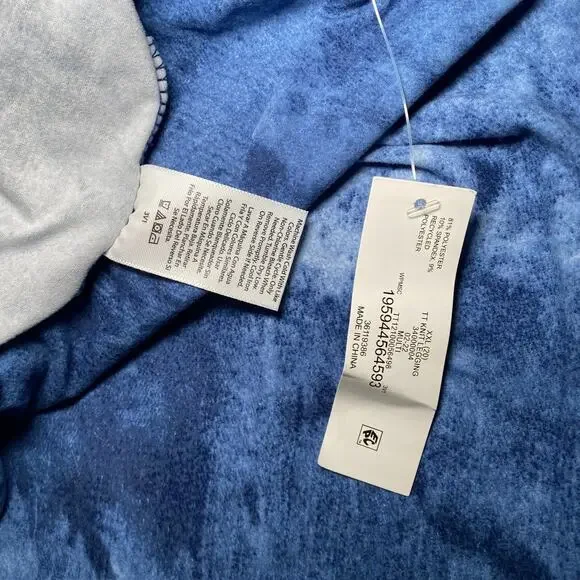 Time and Tru Blue Tie Dye Leggings - Women's XXL - Picture 10 of 10